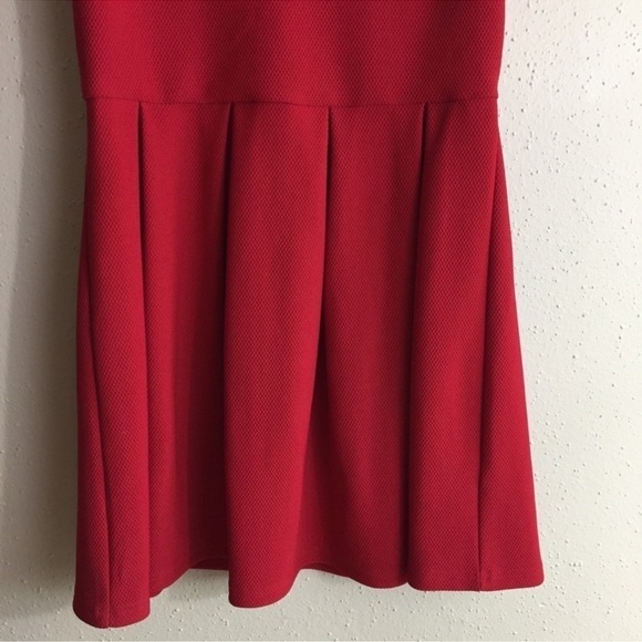 Maude Red Fit and‎ Flare Dress - Picture 8 of 11